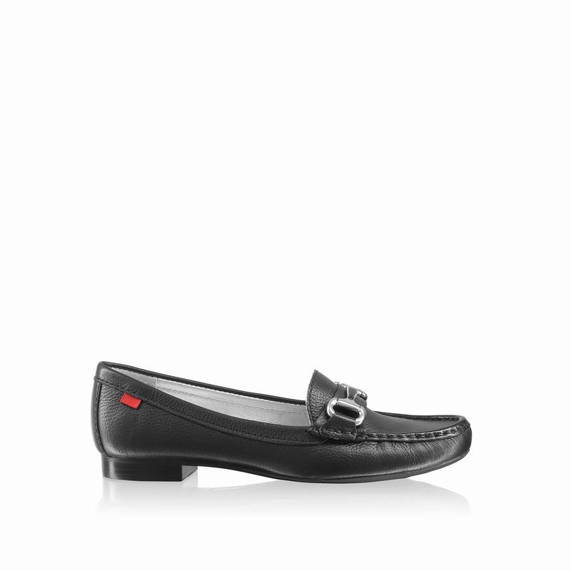 Russell & Bromley Grand Snaffle Trim Moccasin Women's Black [LGL8211XJ]